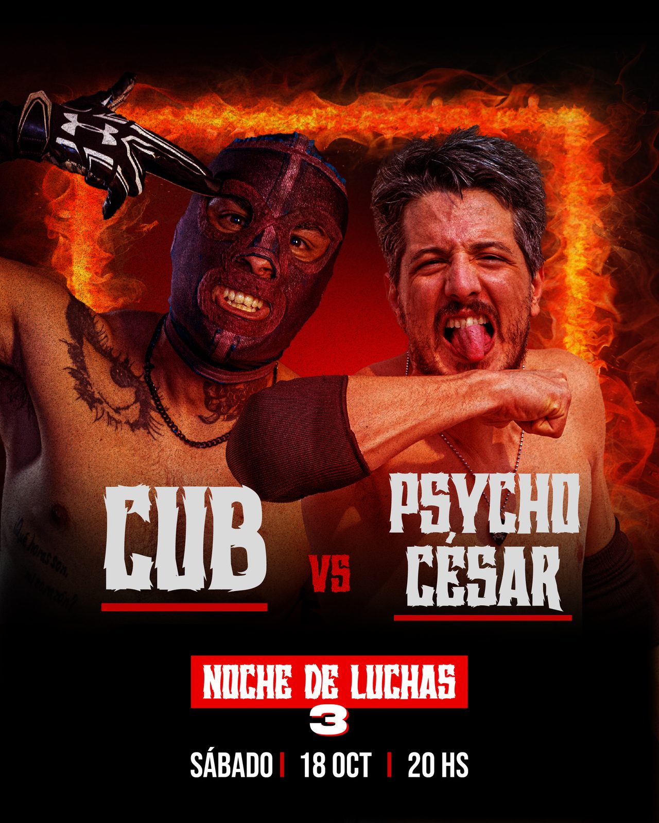 Psycho Cesar vs Cub